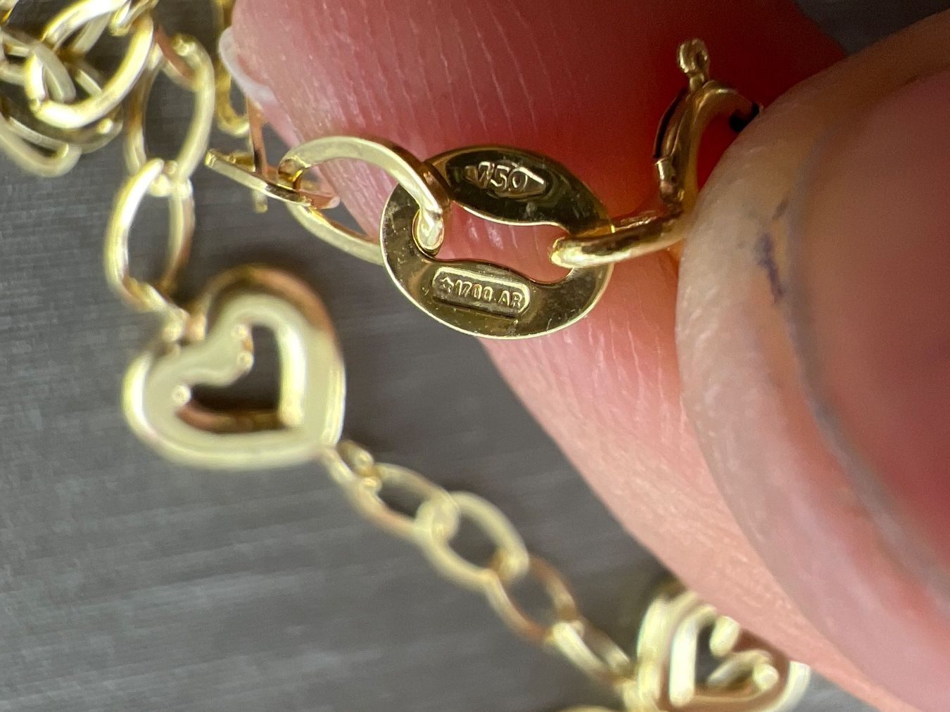 Armbänder & -reifen: Armkette 750 Gold – Gebraucht aus Niederuzwil von leo_8857 1