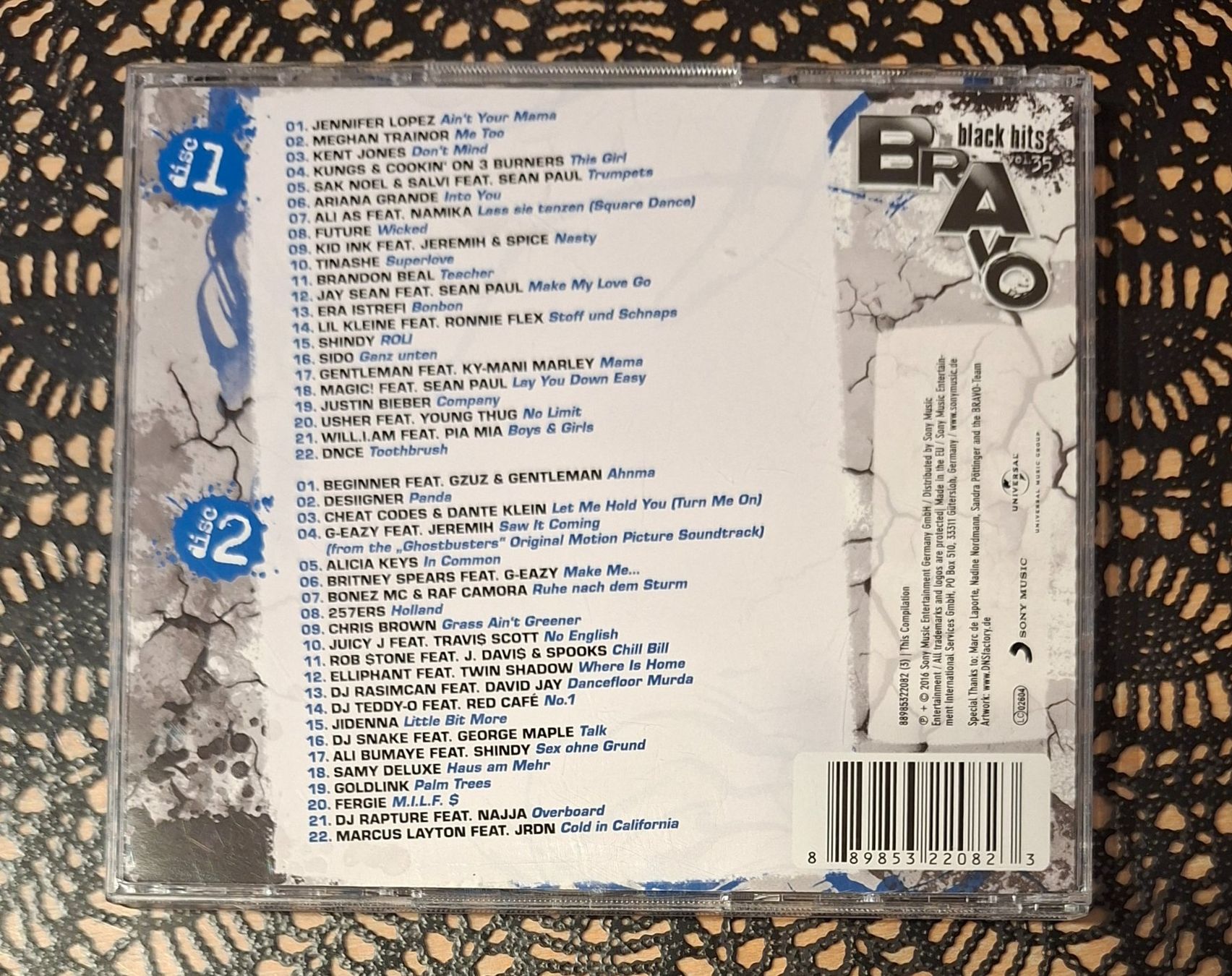CD: Bravo Hits - Black Hits Vol.35, 2CD Hit Compilation 2016 – Usato da Amriswil venduto da Celini3 1