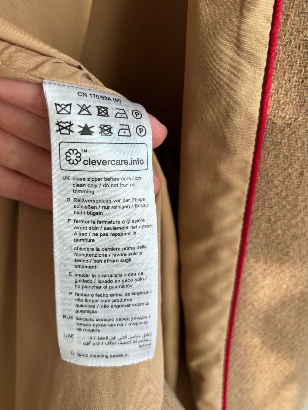 Esprit Cappotti: Gerader Mantel aus Wollmix – Usato da Niederrohrdorf venduto da Madoqua 5