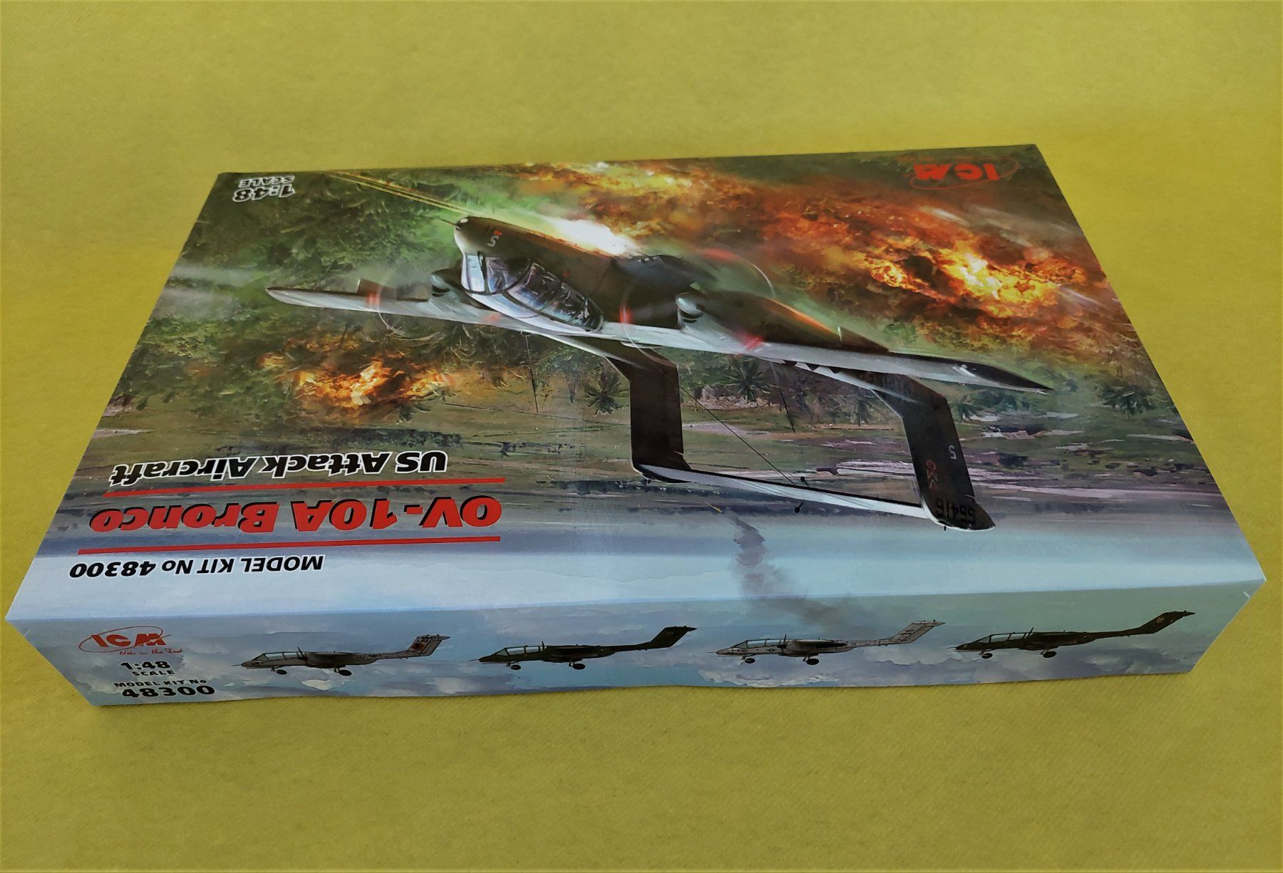 Kits de montage: 1:48 ICM 48300 OV-10A Bronco – Neuf avec emballage d'origine à Igis par magneto_hg 1