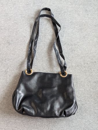 Schwarze Desmo Firenze Schultertasche