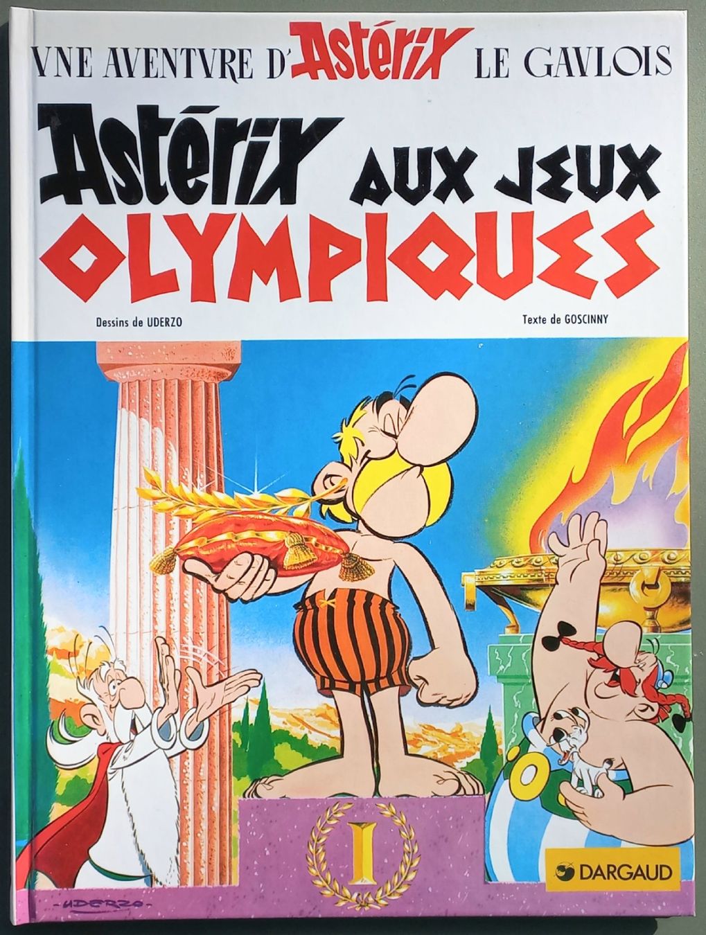 Fumetti: BD Comic - Astérix - aux Jeux Olympiques – Usato da Niederuzwil venduto da lubimaja