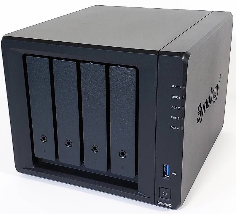 Server: Serveur Synology NAS DiskStation DS920+ 4-bay – Usato da Gilly venduto da sevypo