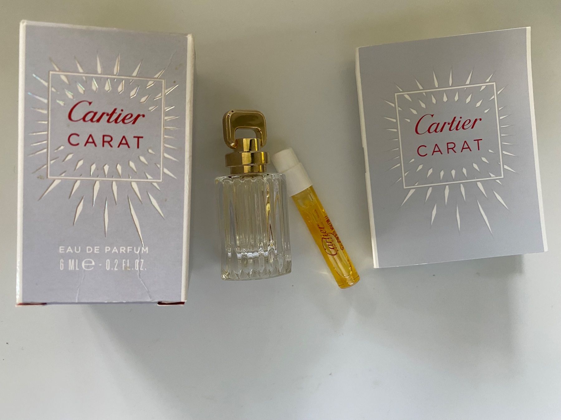 Cartier Profumi & Eau de Toilette: Miniatures Cartier Carat eau de parfum – Nuovo e nell'imballaggio originale da Bouveret venduto da wes_7zll