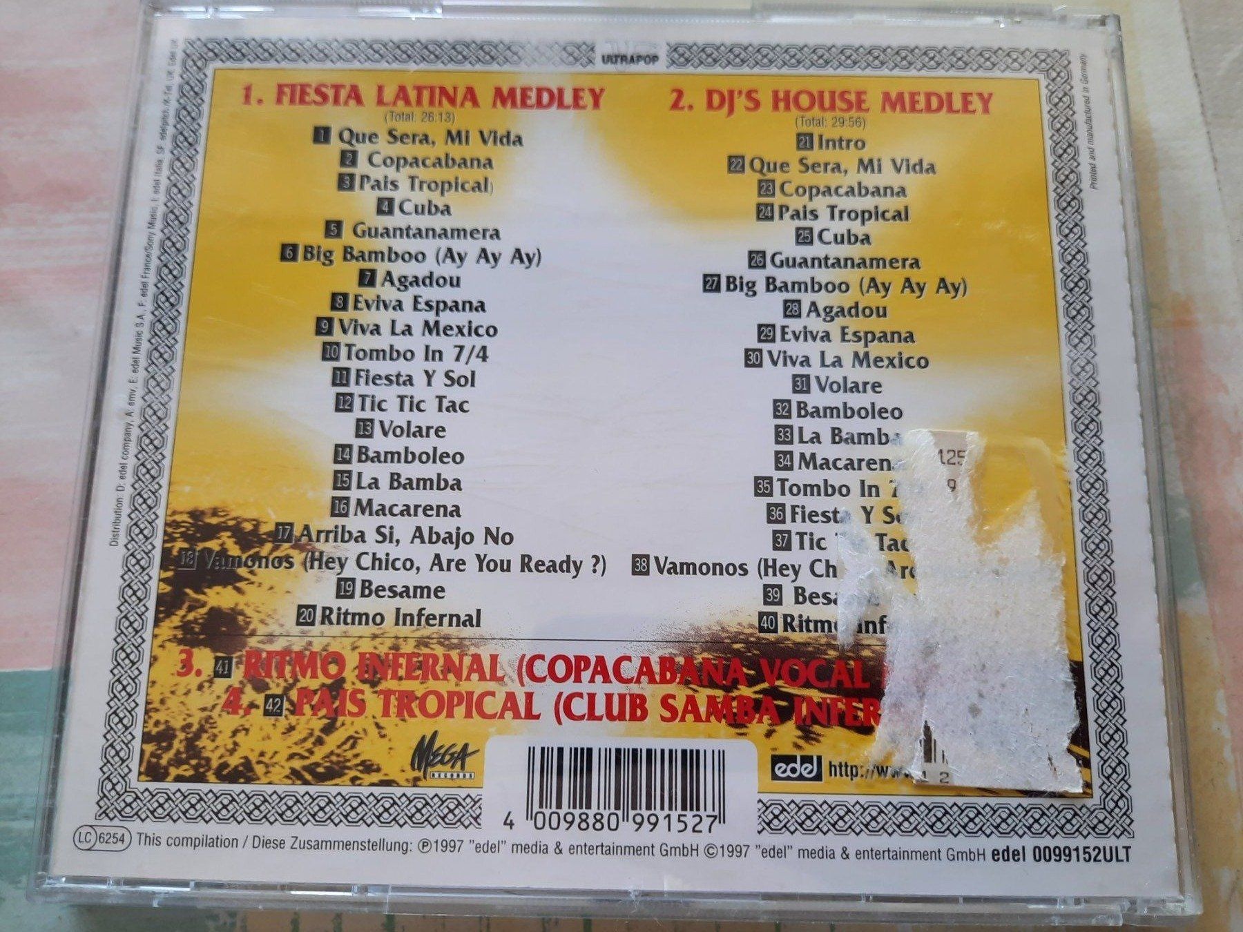 CDs: Cd Dj Tequila Ritmo infernal  – Gebraucht aus Pully von bro_n52j 1