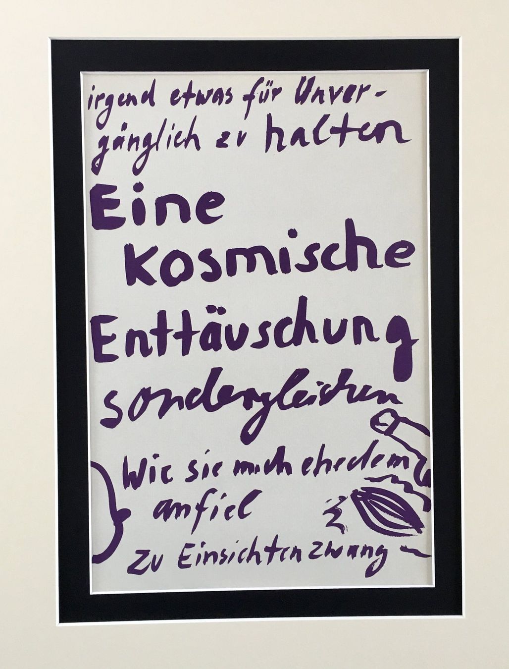 Grafiken & Lithographien: A.R. Penck Original Siebdruck / Serigraphie "Lyrik" – Gebraucht aus Nennigkofen von juhit 1