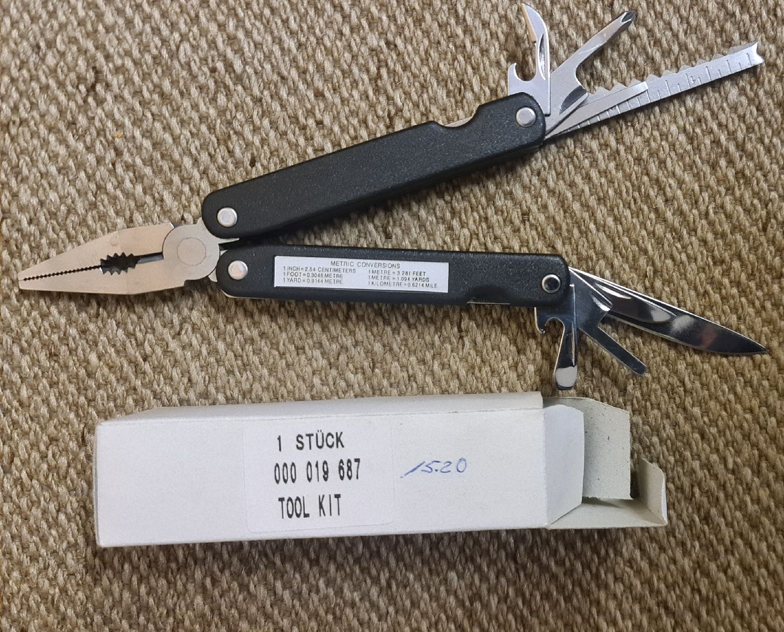 Alle Werkzeuge: Neues Multitool Gamaparts im Etui – Neu und originalverpackt aus Windlach von Noldi6 1