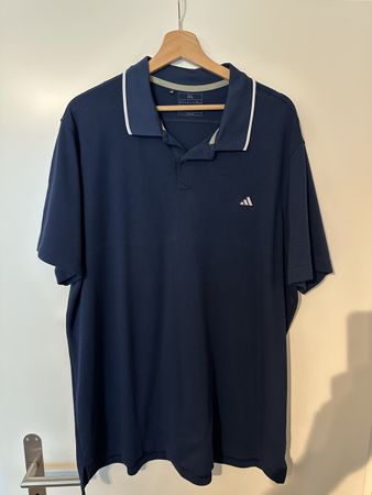 Golf Polo von Adidas in blau Grösse XXL