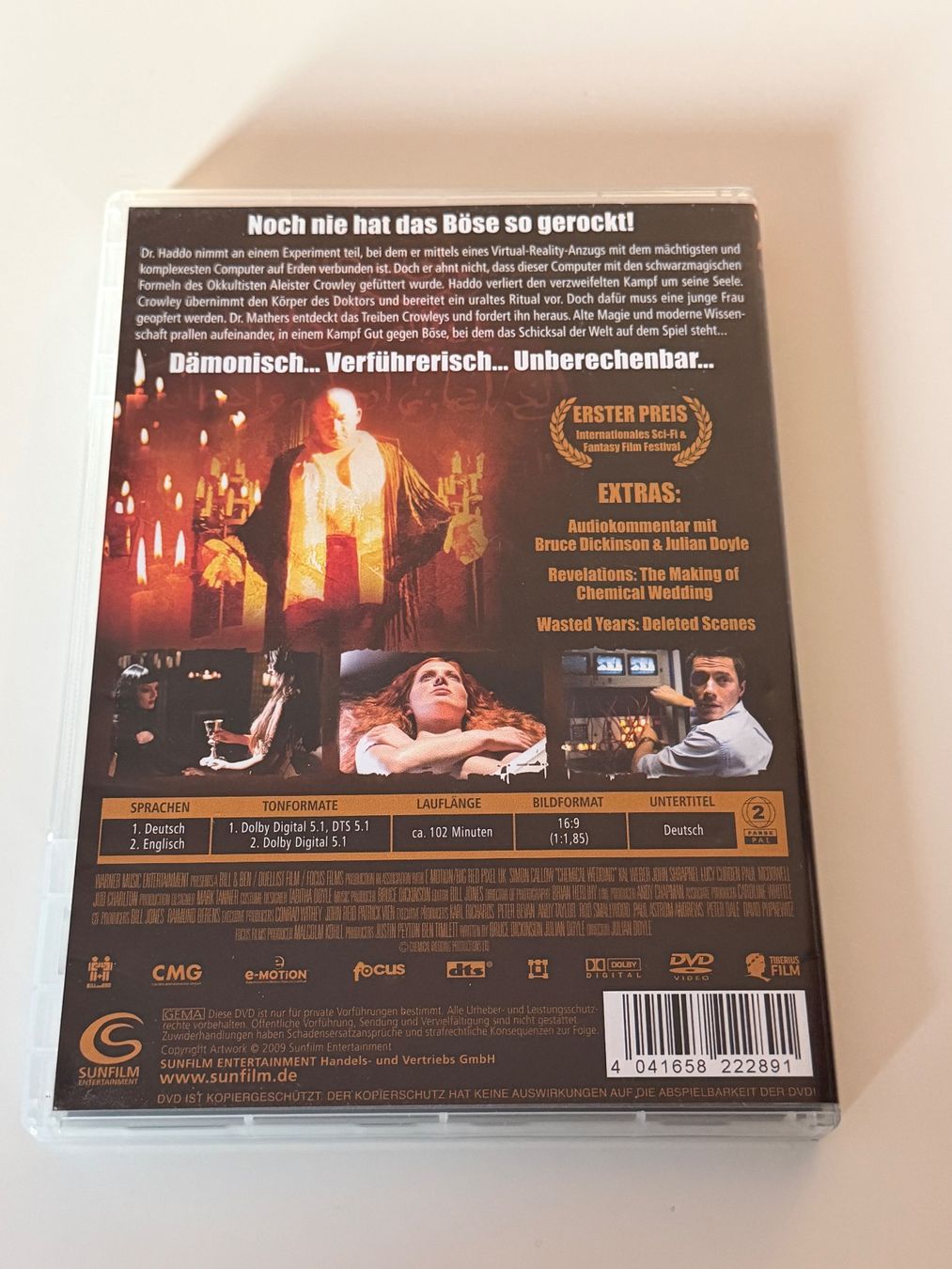 Tutti i DVDs: Crowley - Back from Hell DVD – Usato da Altstätten SG venduto da sheamus 1