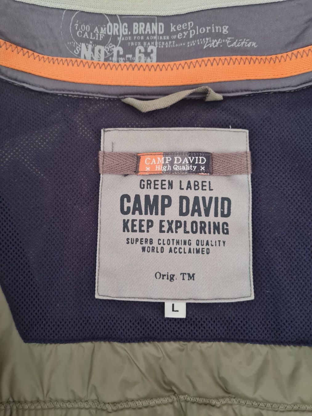 Camp David Vestes: CAMP DAVID Jacke, Gr. L, gratis Versand – D'occasion à Erlenbach ZH par JenksyYB 1