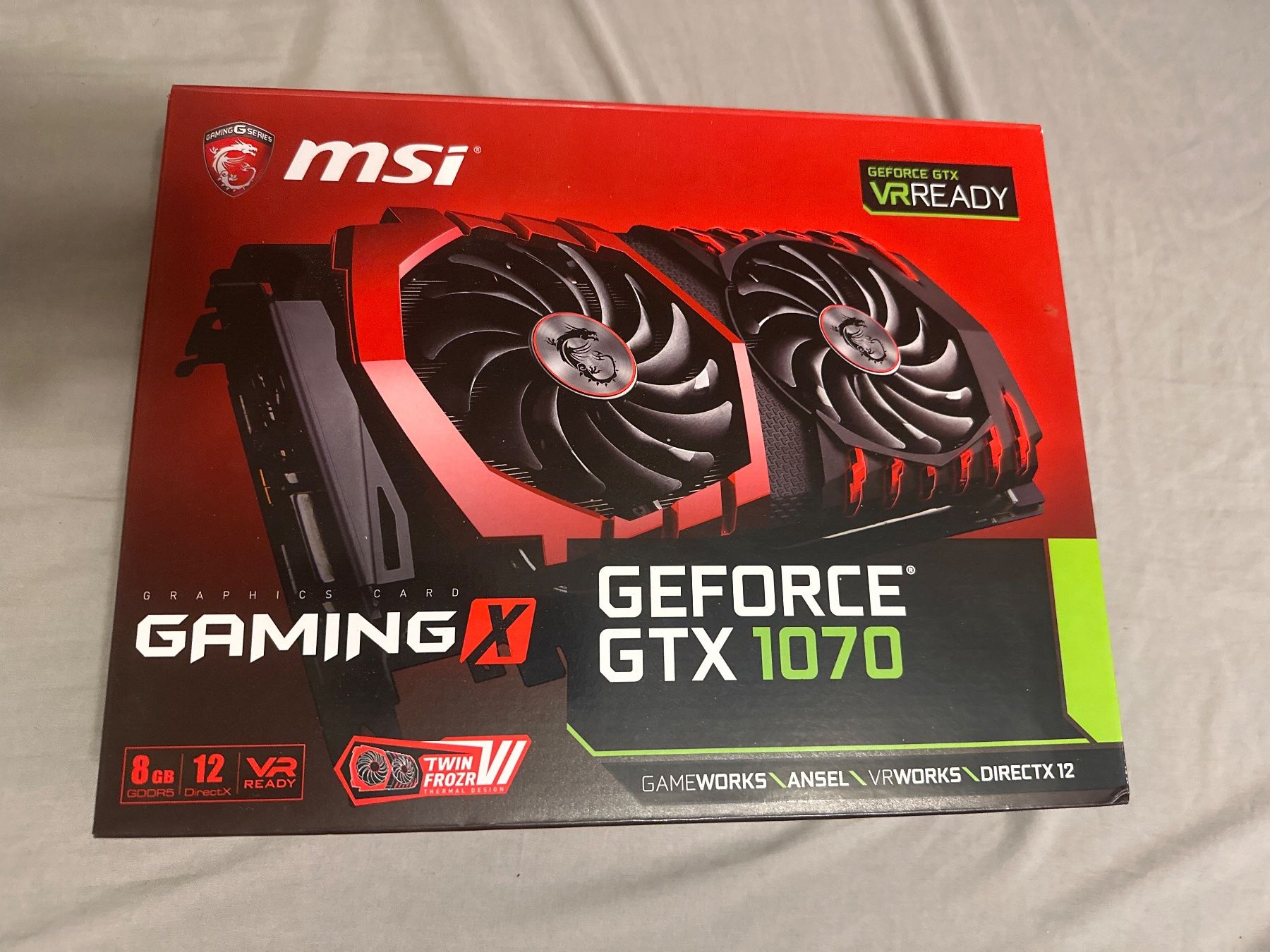 MSI Schede grafiche: MSI GeForce GTX 1070 – Usato da Küttigen venduto da Deadpeloy