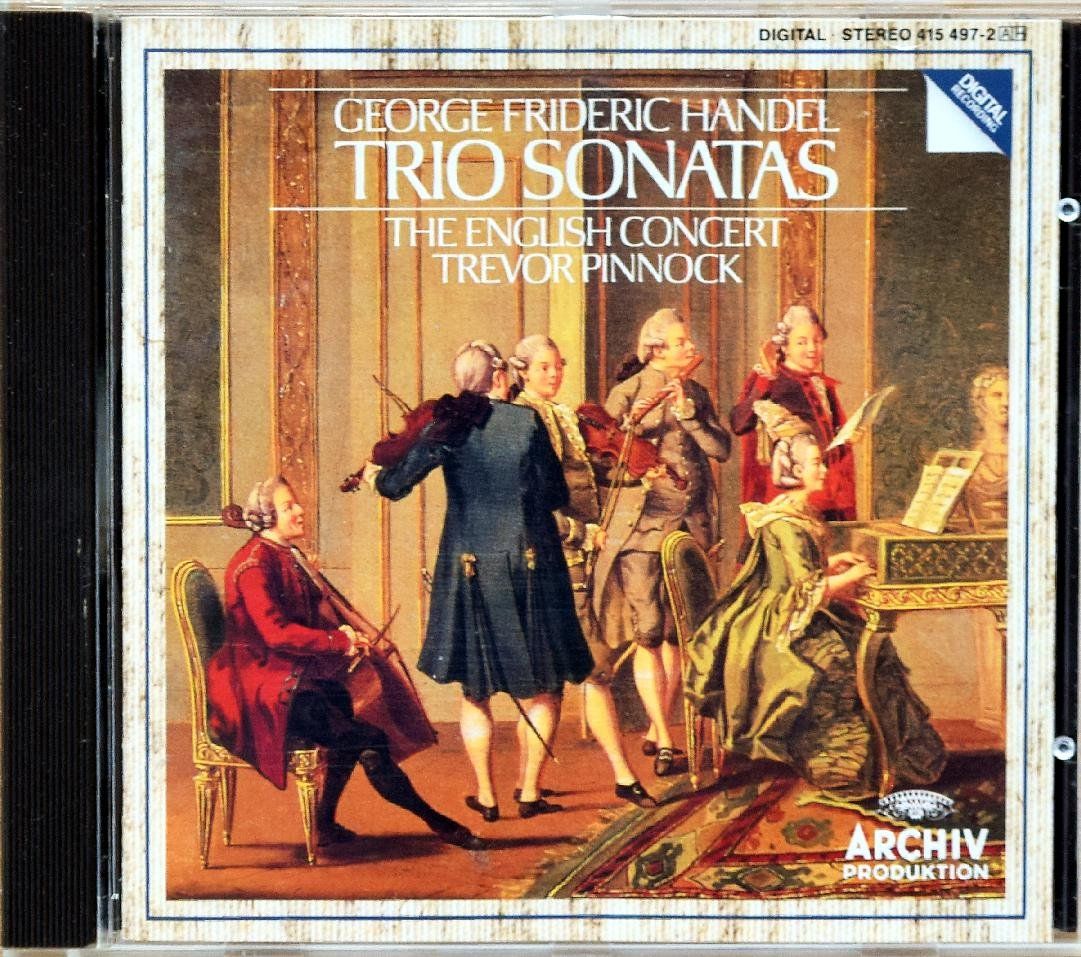 CDs: Händel - Trio Sonatas - Trevor Pinnock CD – Gebraucht aus Niederhelfenschwil von Rol9527
