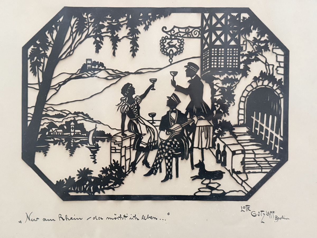 Dipinti: Scherenschnitt - Lotte Gützlaff Berlin um 1920  – Usato da Solothurn venduto da NUVICO 3