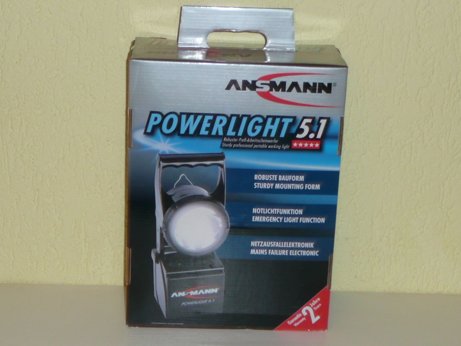 Lampade: Ansmann " Powerlight 5.1 mit Notlichtfunktion " – Nuovo (secondo la descrizione) da Kriens venduto da Taurus12 6