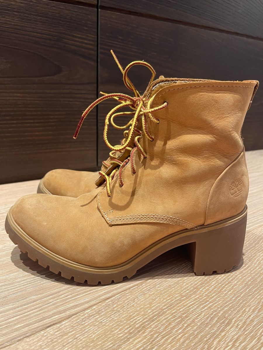 Timberland Damenschuhe: Timberland Boots with heels 37.5 – Gebraucht aus Castagnola von Car2X2N 4