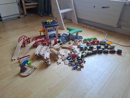 Brio Holzeisenbahn Sammlung