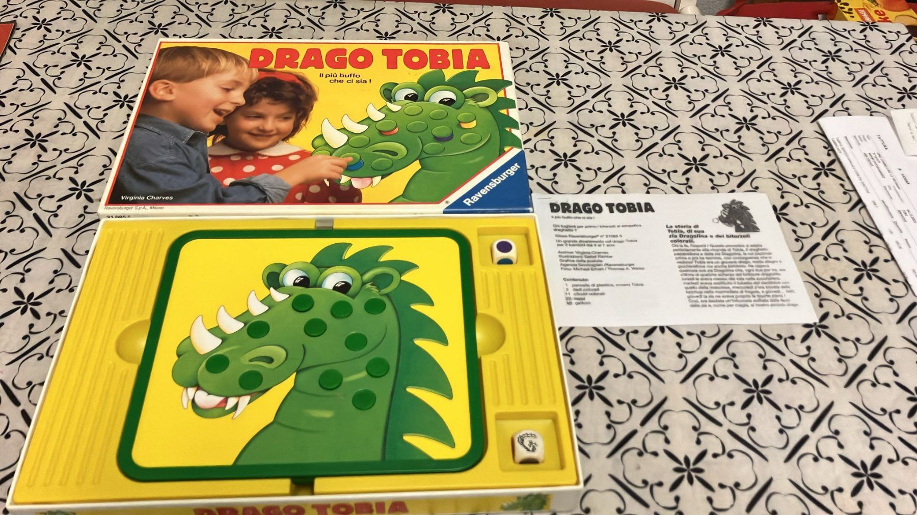 Ravensburger Jeux: Gioco da tavolo "Drago Tobia" Ravensburger 1993 – D'occasion à Melano par H-Sara 1