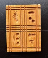 Alte Guetzliform Holz, Model, handgeschnitzt