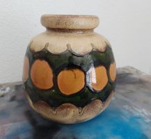 Keramikvase W.GERMANY 284-19, Scheurich, Vintage 60/70er