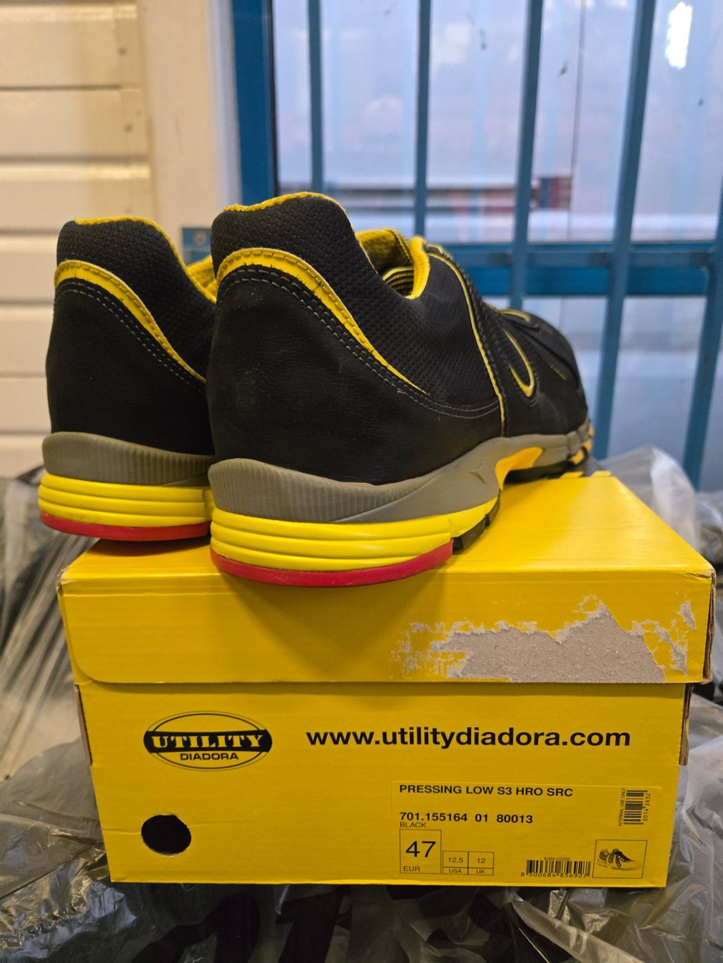 Diadora Scarpe da uomo: Chaussures Diadora Pressing noir S3 – Nuovo (secondo la descrizione) da fully venduto da Coimpa99 2