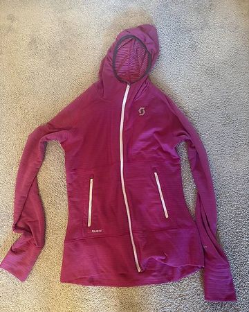 Scott Damen Fleecejacke mit Kapuze Grösse S  CHF 25.