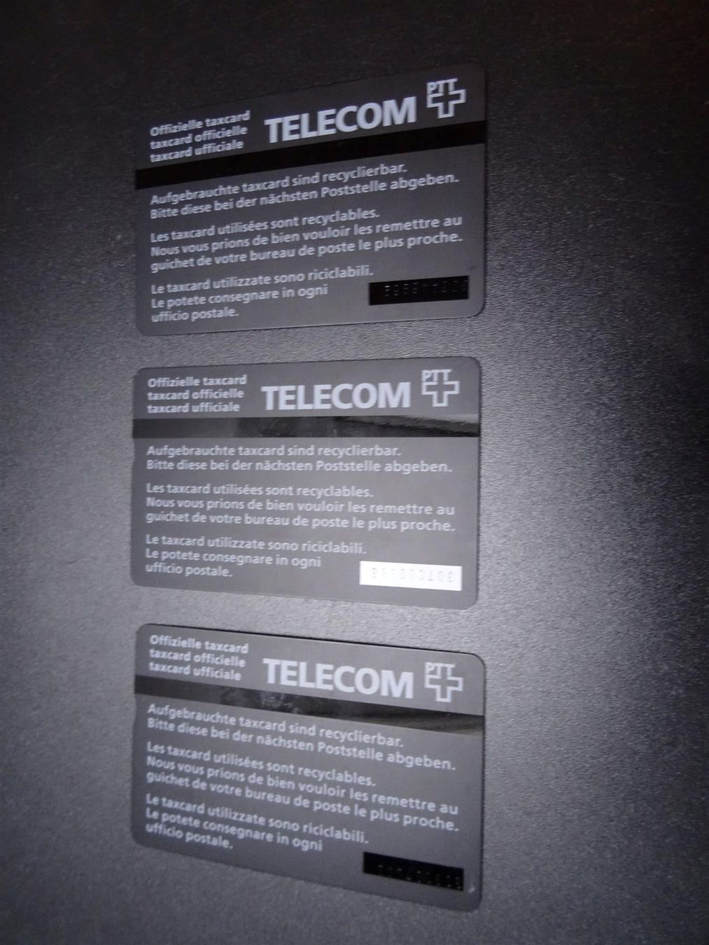 Telefon- & Taxkarten: 3 x Taxcard 10.- Barrique Comics – Gebraucht aus Lupfig von Jolly63 1