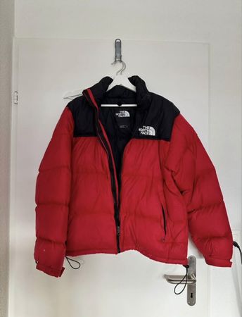 The North Face Daunenjacke Rot Grösse M