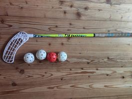 Salming Unihockey-Stock Carbon, Quest 02, Flex 27