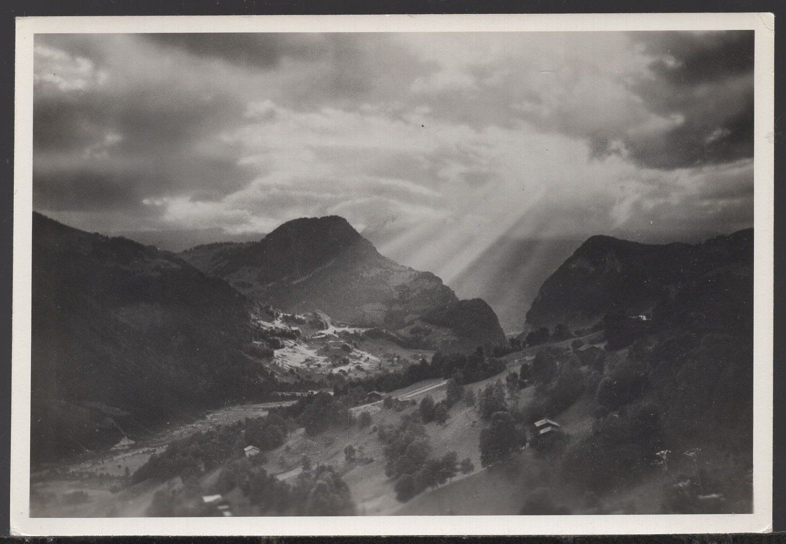 Cartoline postali: Schiers  Blick auf die Klus – Usato da Aarau venduto da kufi44