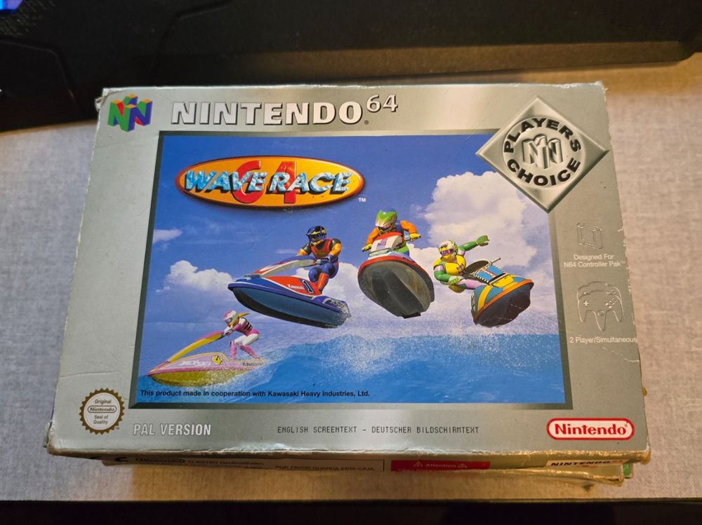 WAVE RACE 64 Nintendo N64 PAL OVP inkl. Anleitung und Modul (Gebraucht ...
