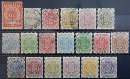 Transvaal British Lot mit alten Werten II