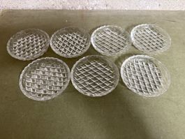 Glas Untersetzer
