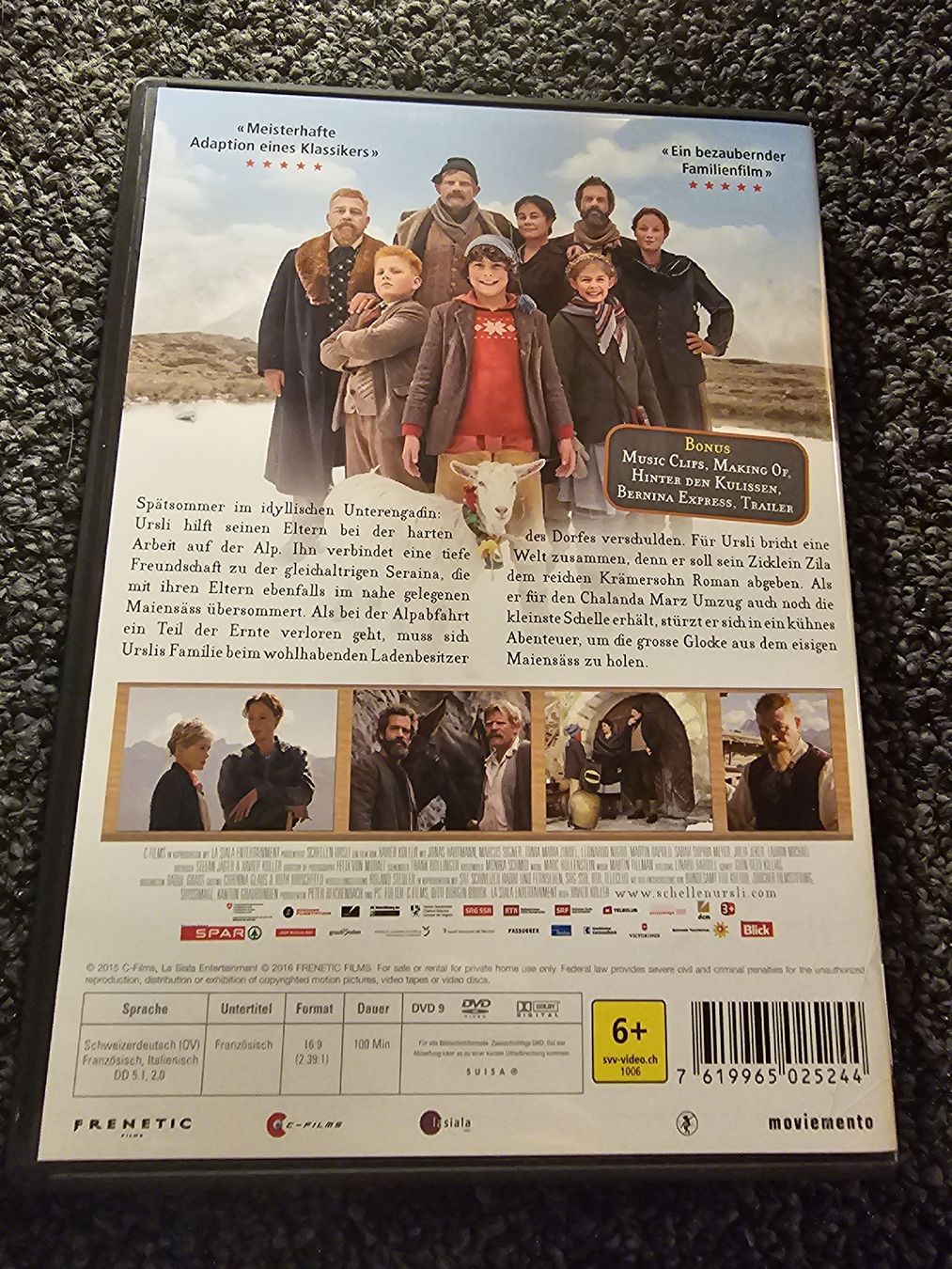 Tutti i DVDs: Schellen Ursli DVD (21363) – Usato da Ruswil venduto da jan_bxl5 1