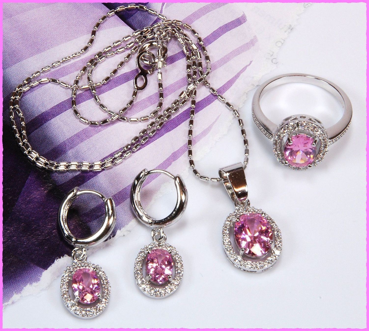 Catenine: Schmuckset, Kette, Ring und Ohrringe – Nuovo e nell'imballaggio originale da Oberglatt ZH venduto da Diamond-Girl 3