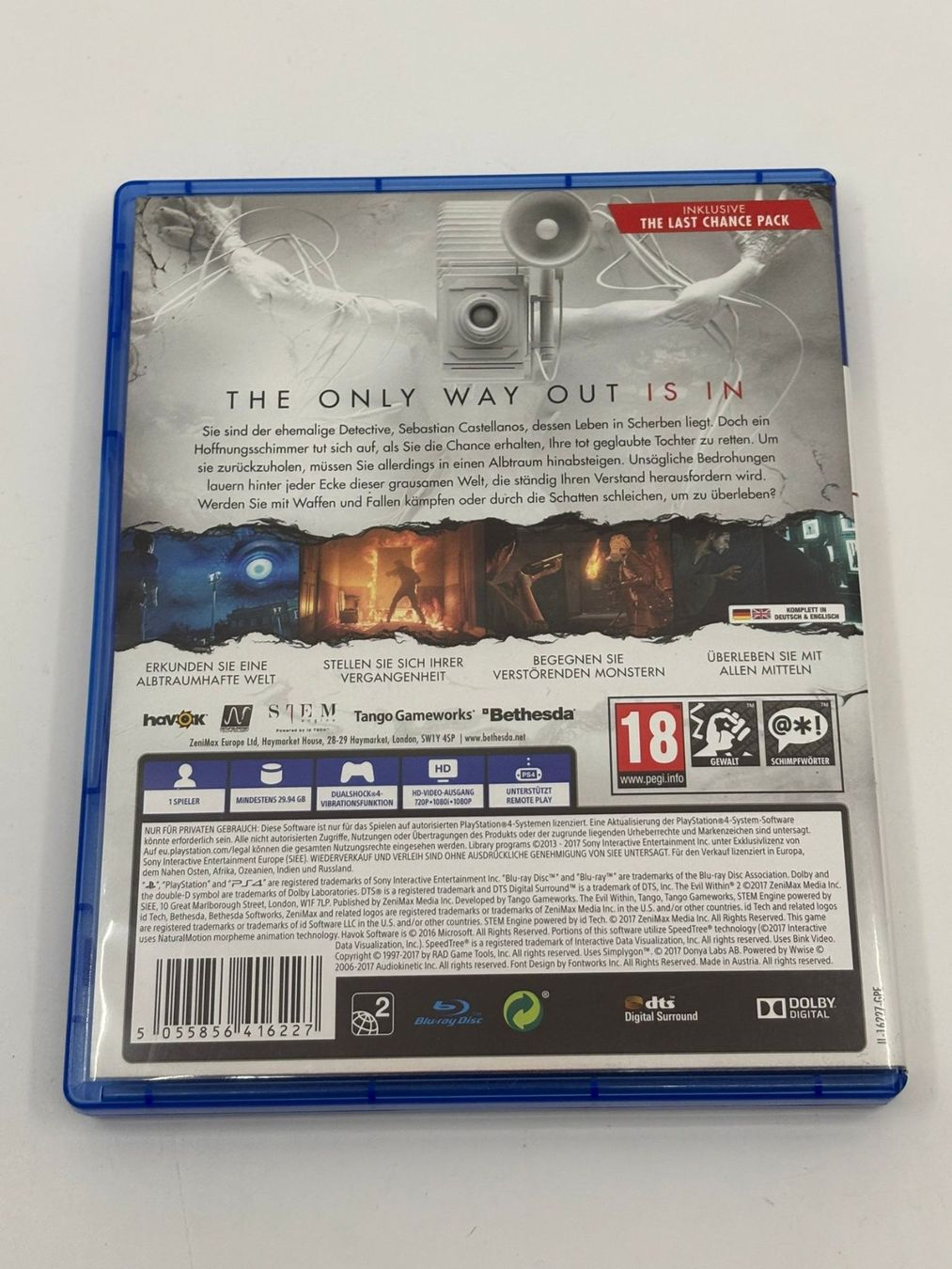 Giochi: The Evil Within 2 (100% uncut) (PS4) – Usato da Herisau venduto da Seyashop1 2