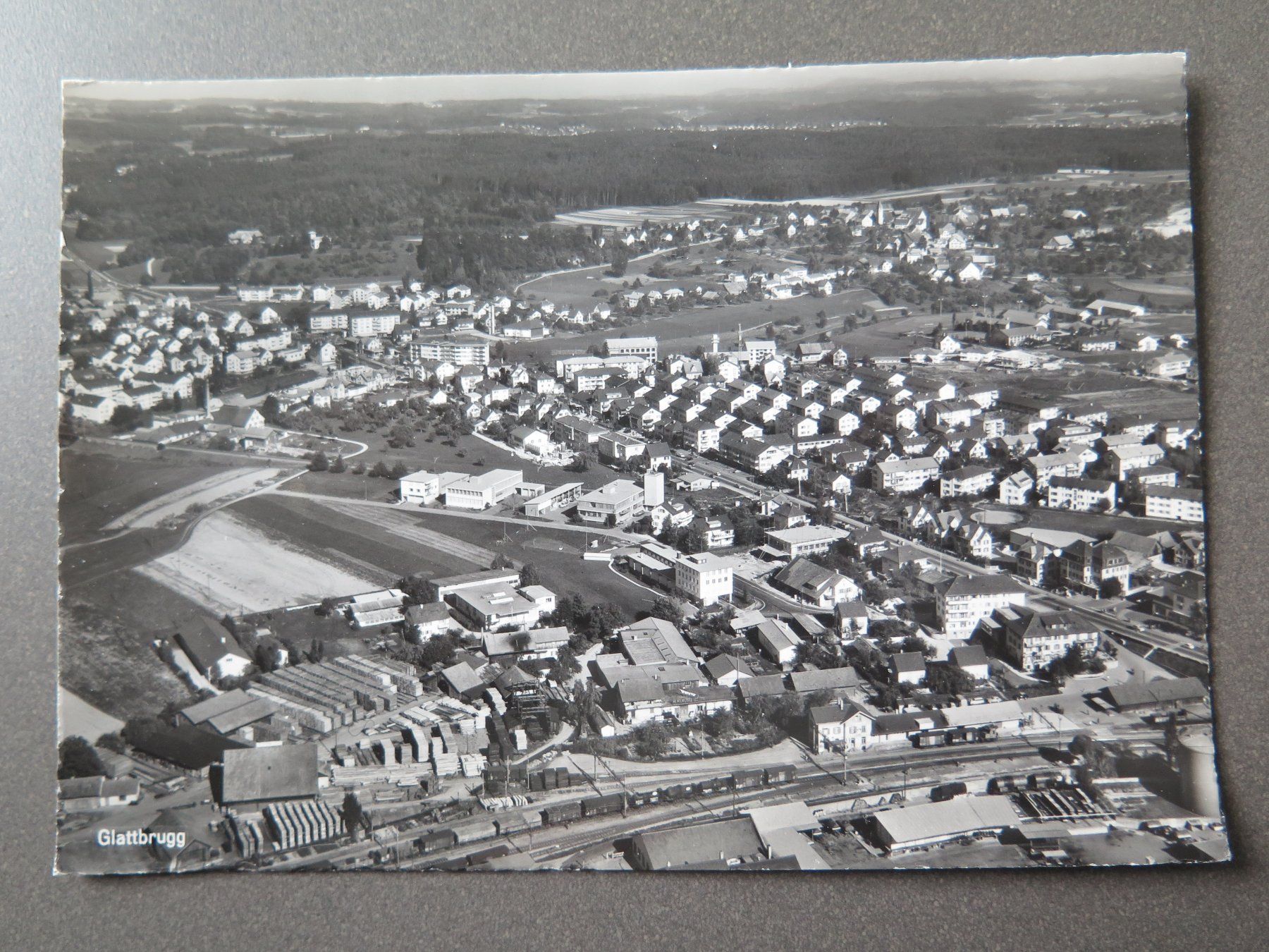 Cartoline postali: GLATTBRUGG - FLUGAUFNAHME – Usato da Wittenbach venduto da lipasal