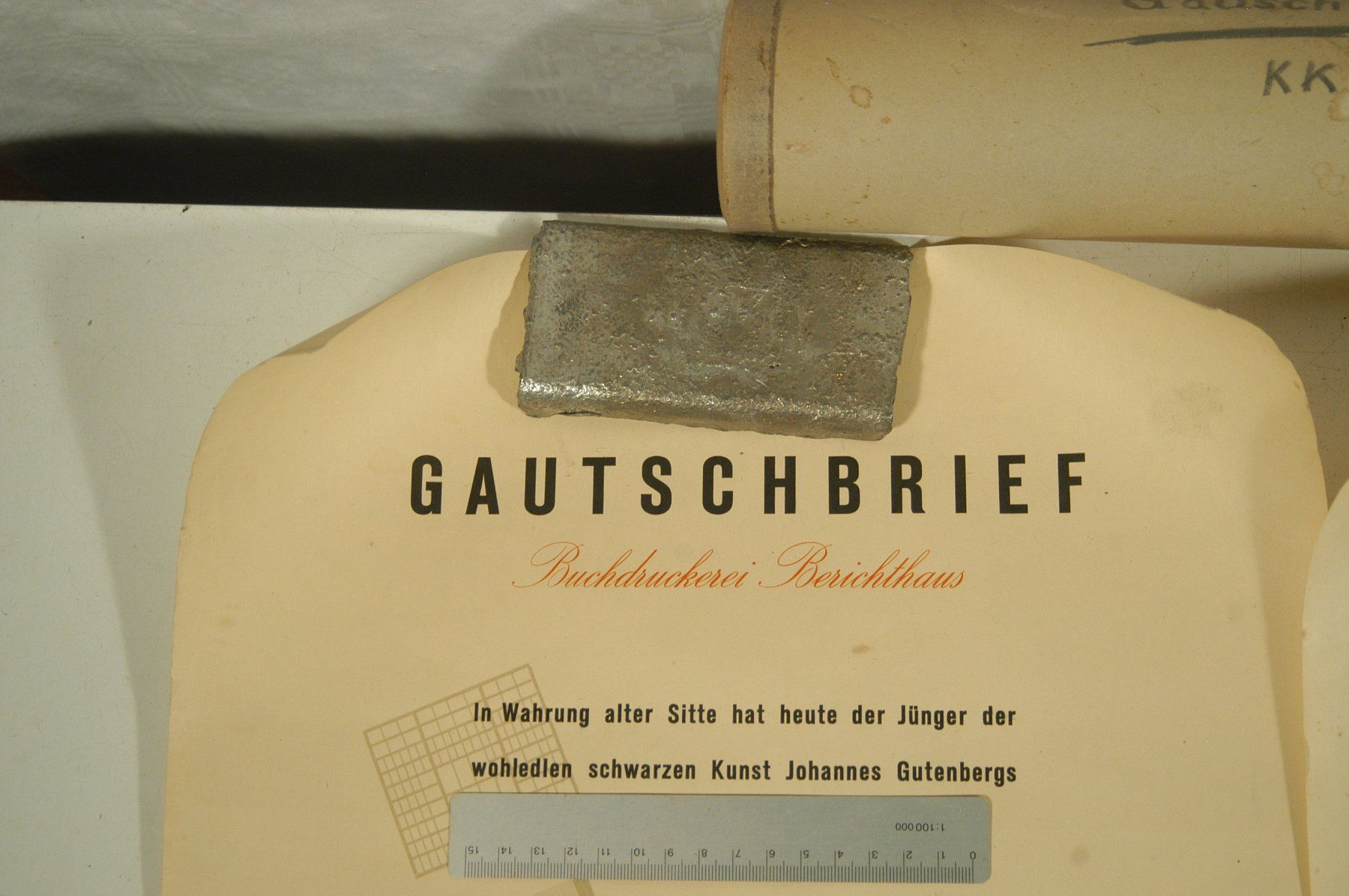 Documenti: Gautschbriefe 1937 2 Stück – Usato da Herisau venduto da Wisen 1