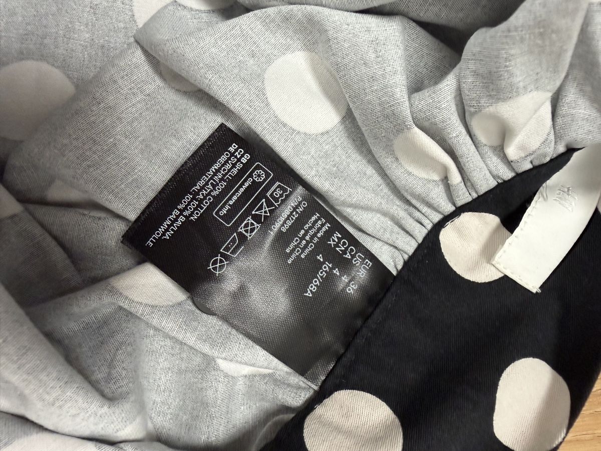H&M Gonne: Polka Dot midi Skirt Size S – Usato da Knonau venduto da Grapesvintage 5