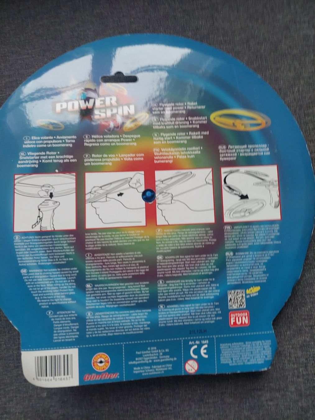 Giocattoli: Günther Power Spin – Nuovo e nell'imballaggio originale da Beckenried venduto da Havacola 4