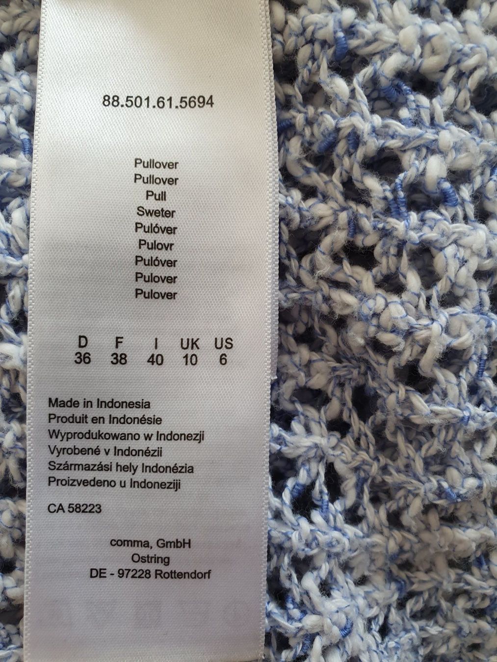 Maglioni & Felpe: Comma oversize pulli gr 36(36-42) – Usato da Niederbipp venduto da fashionfuchs 7