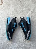 Jordan Spizike Low Noir Bleu Gamma  44 Neuves Eté 