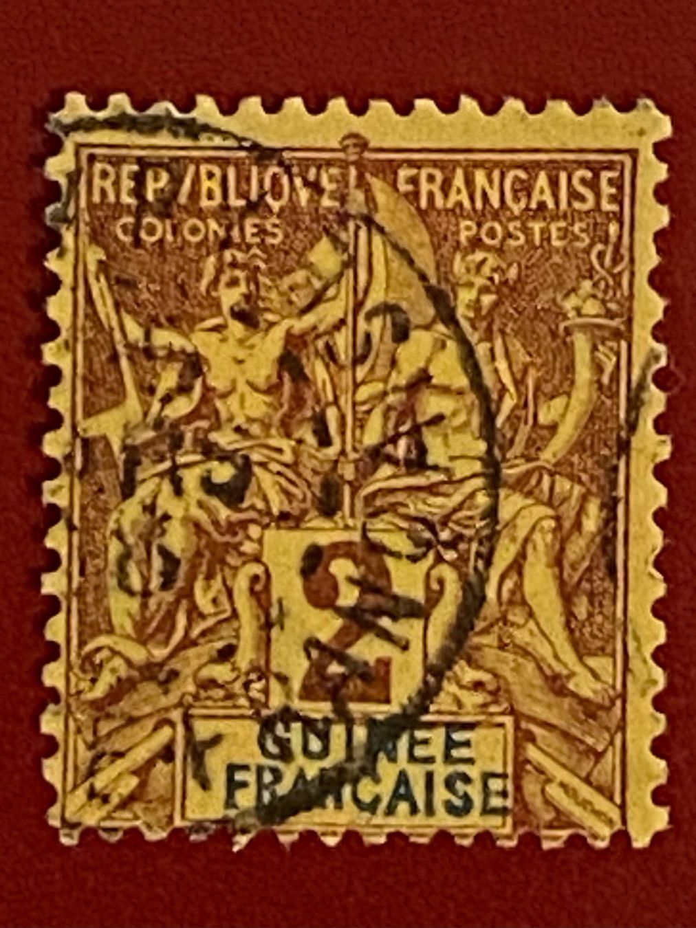 Alle Briefmarken: Timbres - Guinée française – Gebraucht aus Petit-Lancy von Solcarm 1