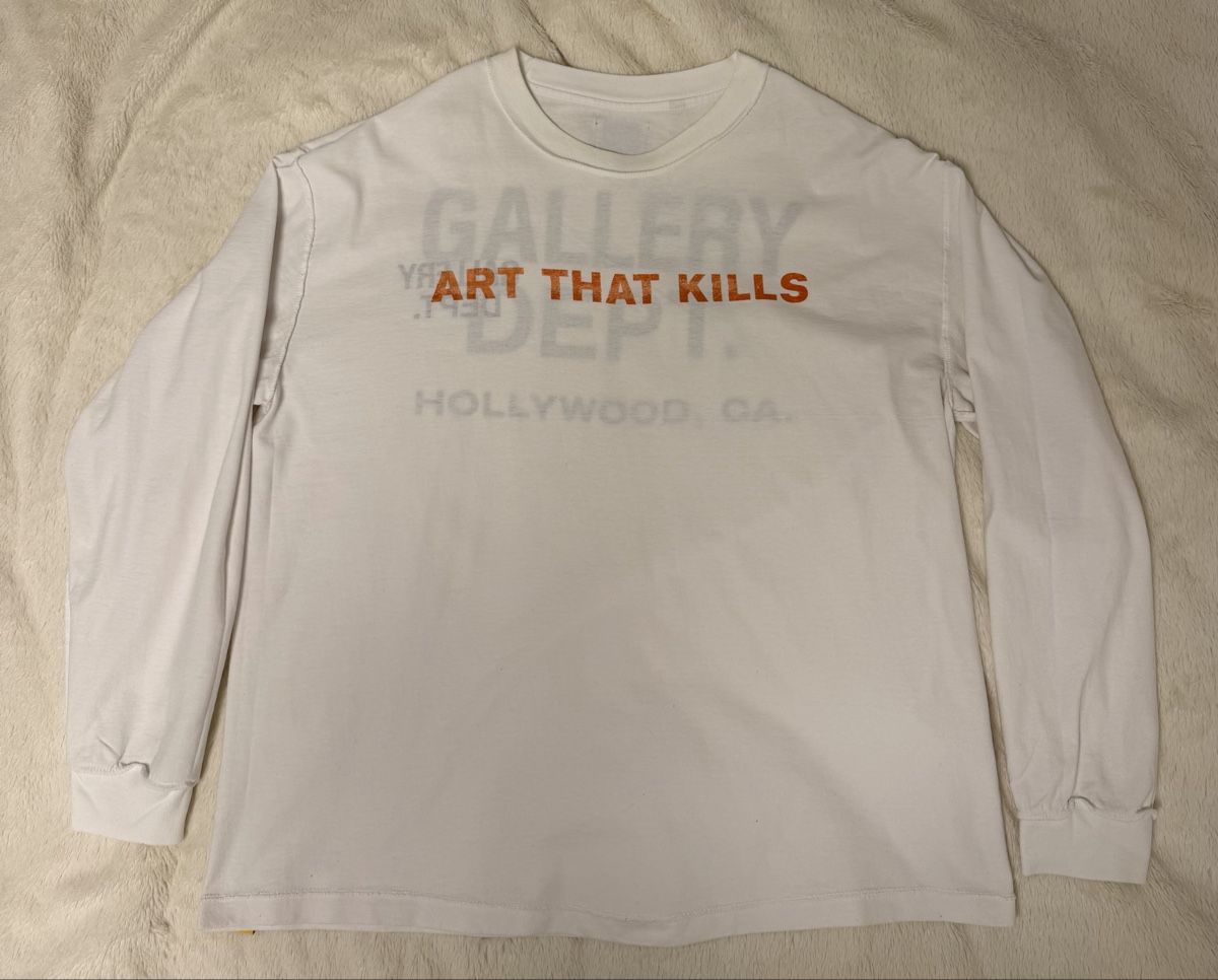 Gallery Dept. T-shirt: Gallery Dept Art that kills Longsleeve – Usato da Würenlos venduto da sain11 3