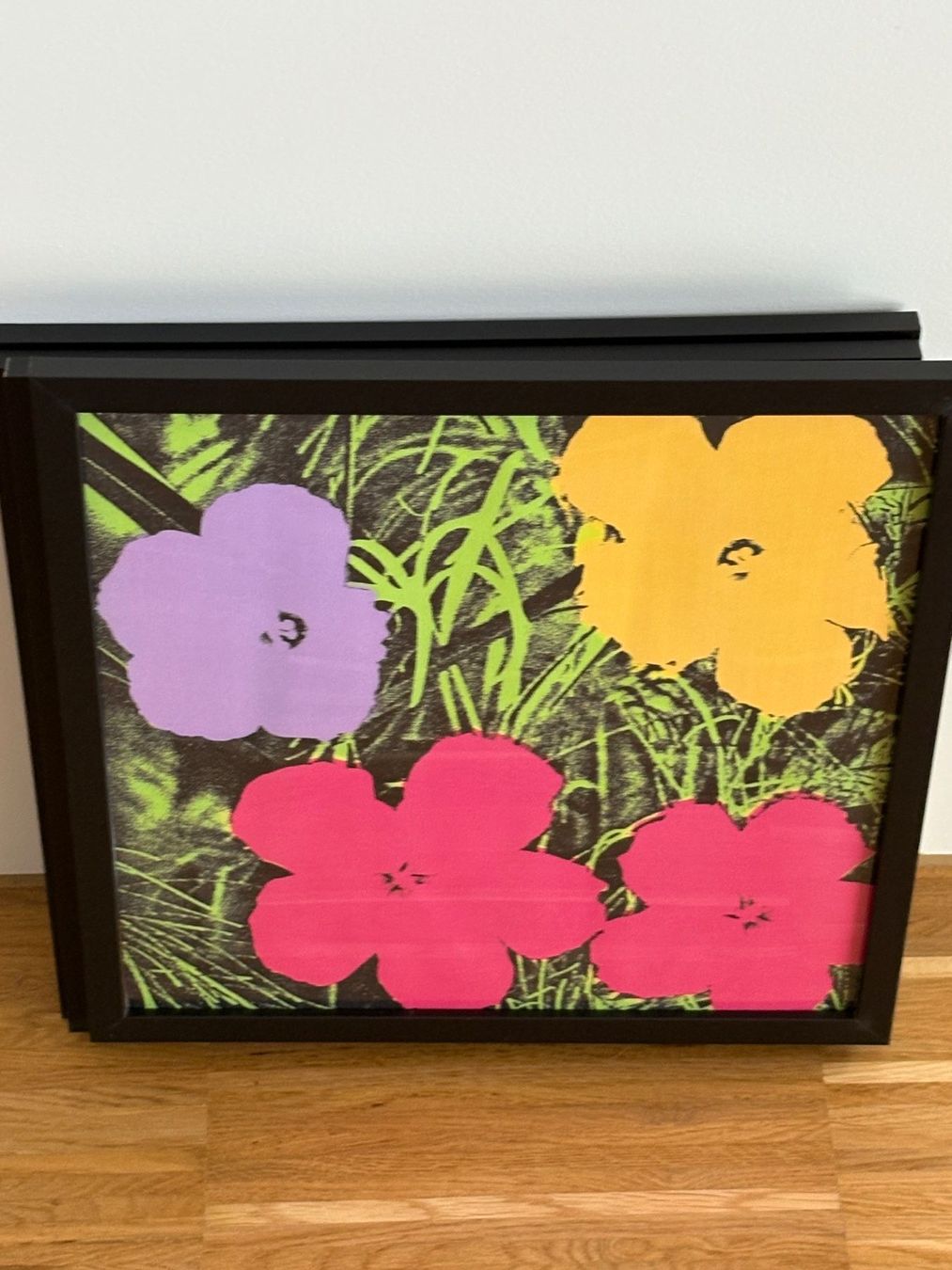 Poster & Bilder: 4 x Andy Warhol Blumen Bilder   Set  mit Rahmen neu – Neu (gemäss Beschreibung) aus Zürich von Sundaygirl 1