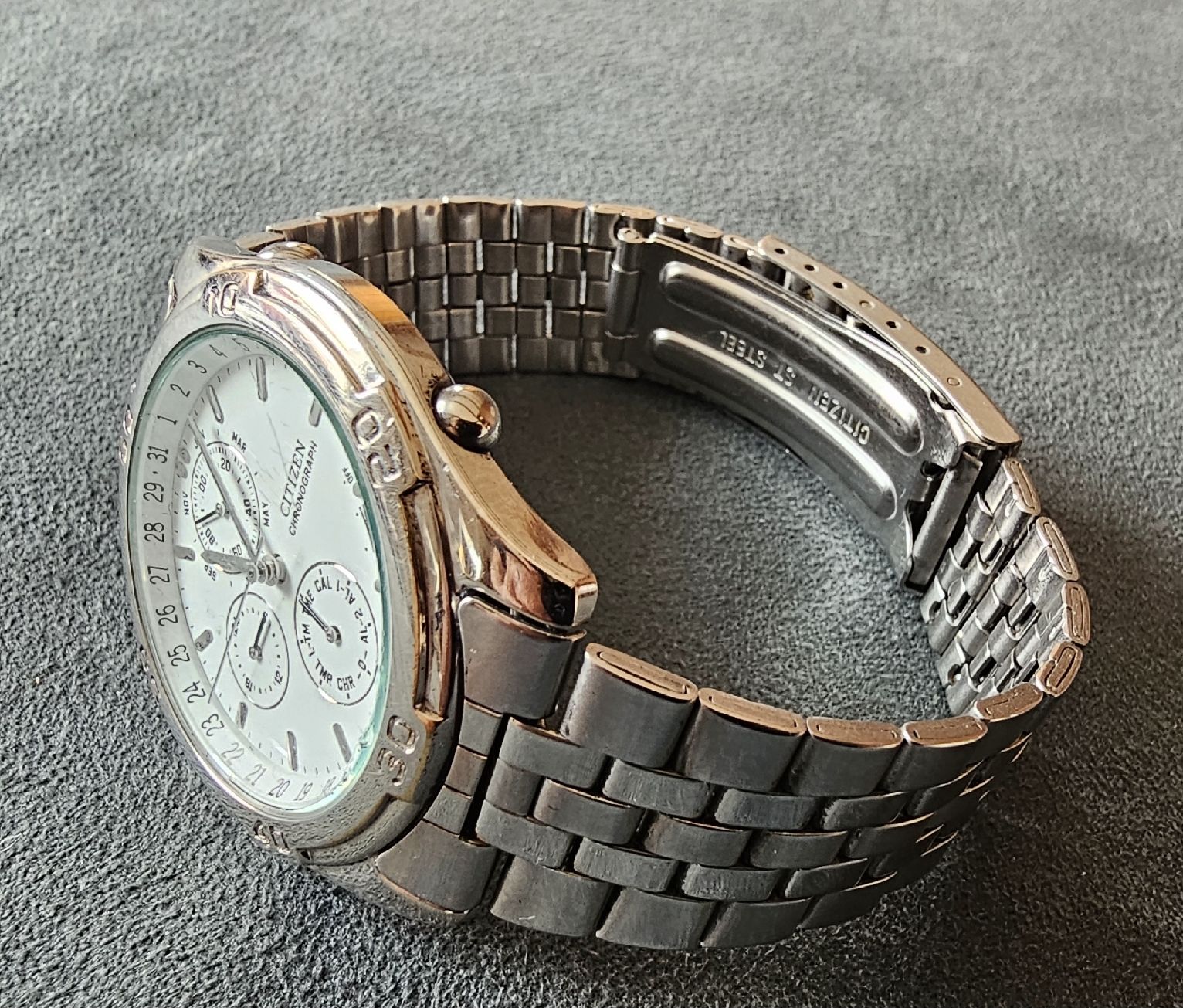 Citizen Orologi: Citizen Chronograph Herrenuhr 36.8mm – Usato da Speicher venduto da Lemore 4