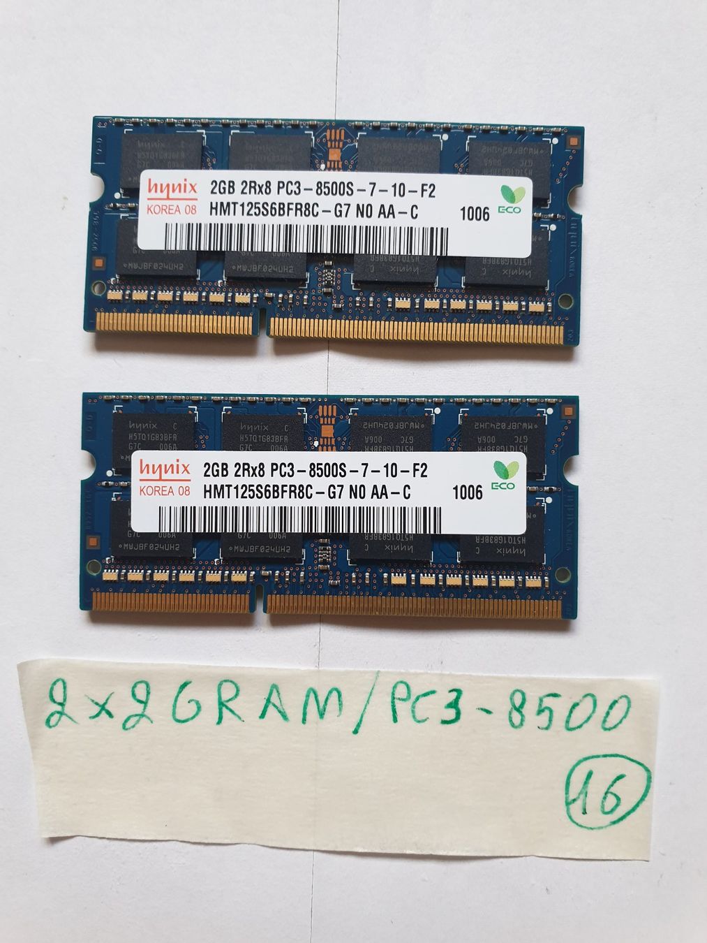 Memoria / RAM: 2x2Gram / 8500 – Usato da Moudon venduto da Amaroli7