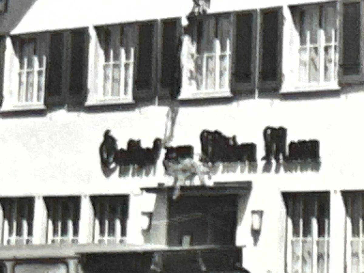 Cartoline postali: Alte Ansichtskarte  1966 Aarwangen, mit Gasthaus… – Usato da Zürich venduto da Chaeffeler 2