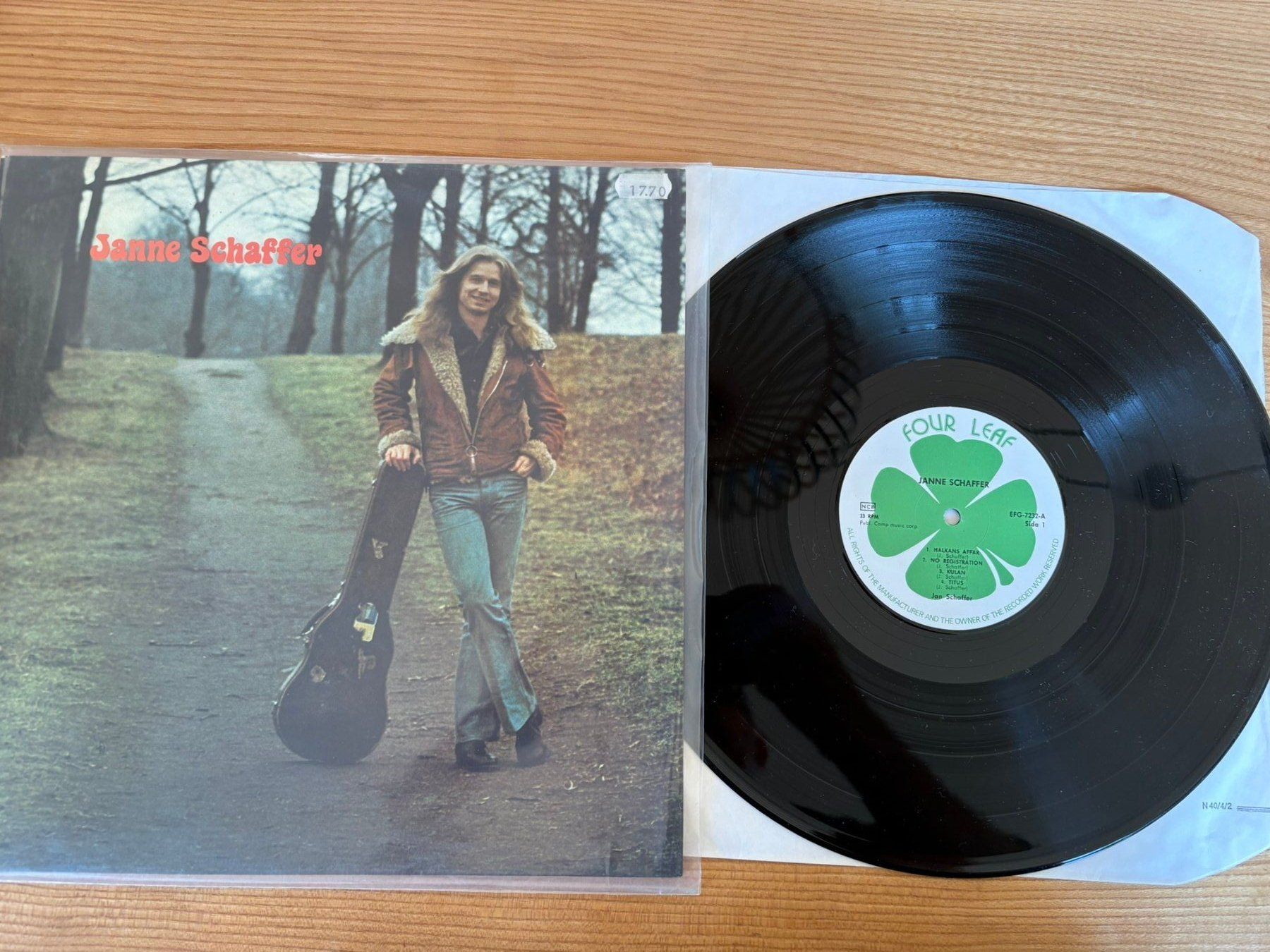 Dischi in vinile: Schaffer, Janne - Janne Schaffer - Sweden - 1973 - Four Leaf – Usato da Zofingen venduto da Bigron