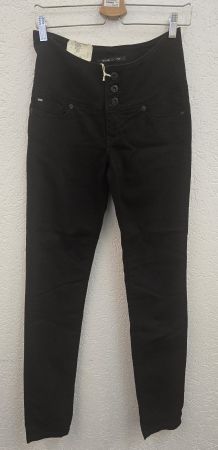 Shaping  Push-up Jeans Schwarz Salsa