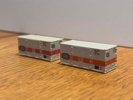 L2491: 2 Stk. Container DB (Spur N)